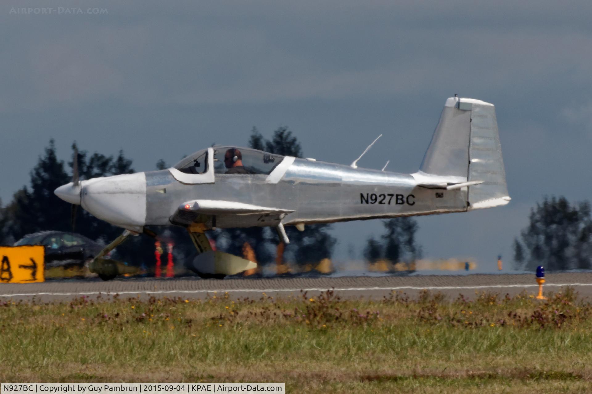 N927BC, 2015 Vans RV-7A C/N 71080, Takeoff