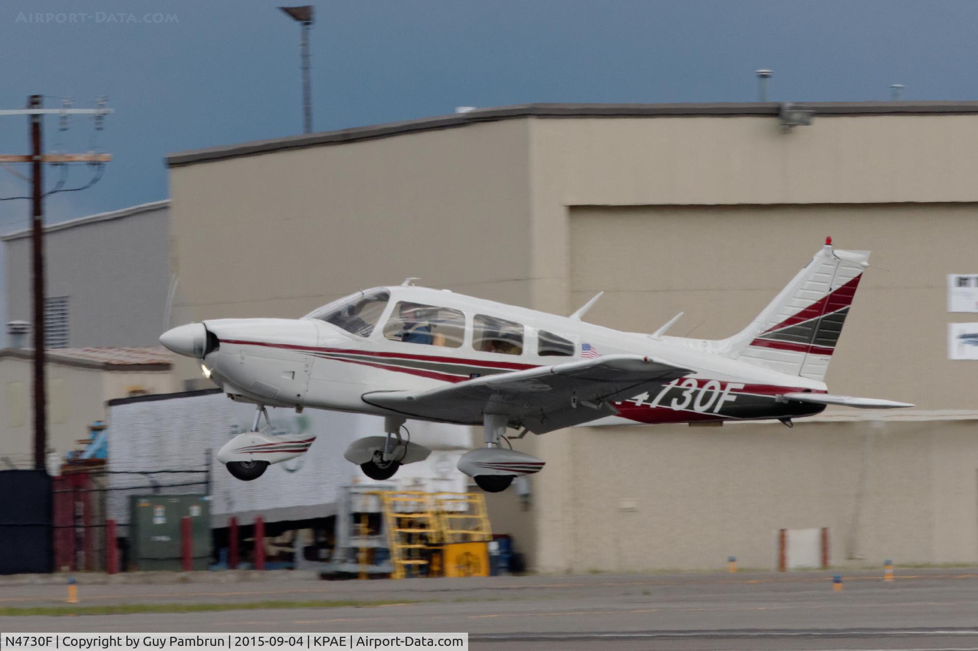 N4730F, 1967 Cessna P206B Super Skylane C/N P2060330, Landing