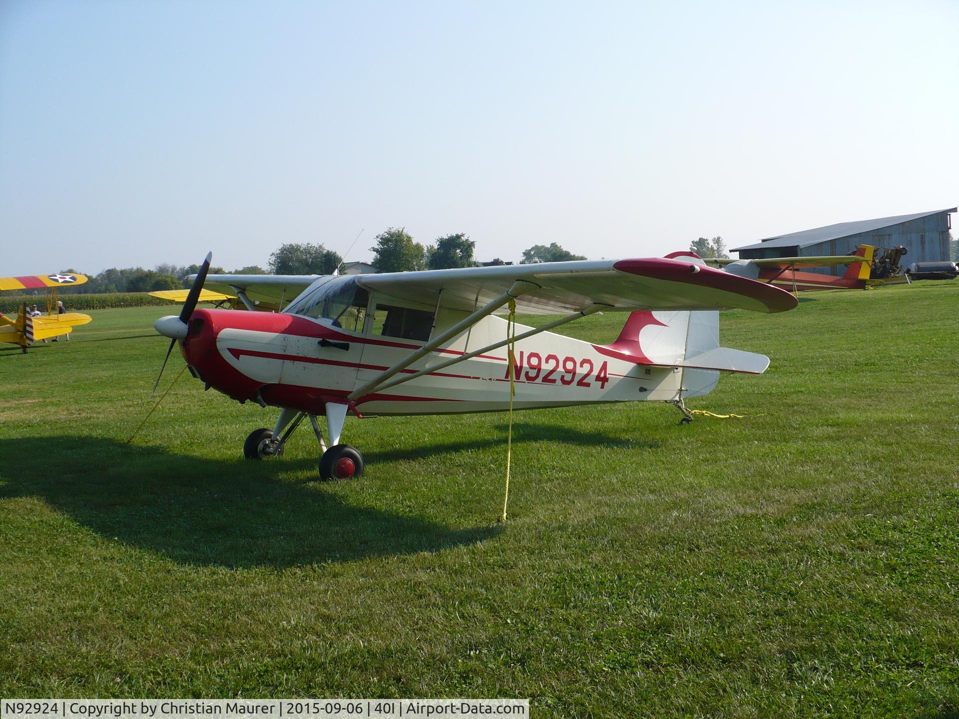 N92924, 1946 Commonwealth 185 Skyranger C/N 1656, CommonWealth 185