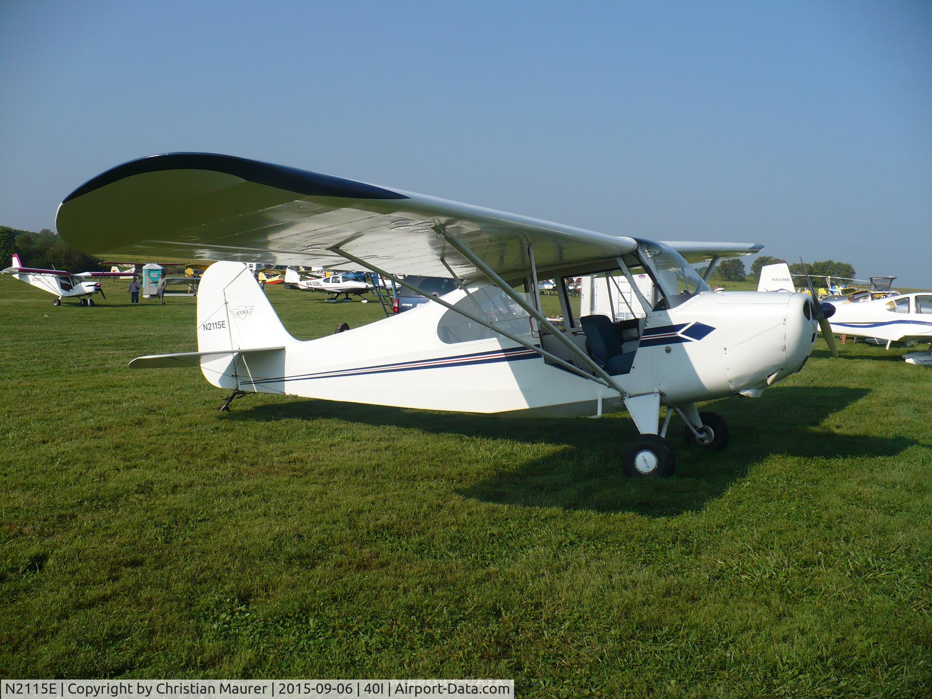 N2115E, 1946 Aeronca 7AC Champion C/N 7AC-5686, 7AC Aeronca