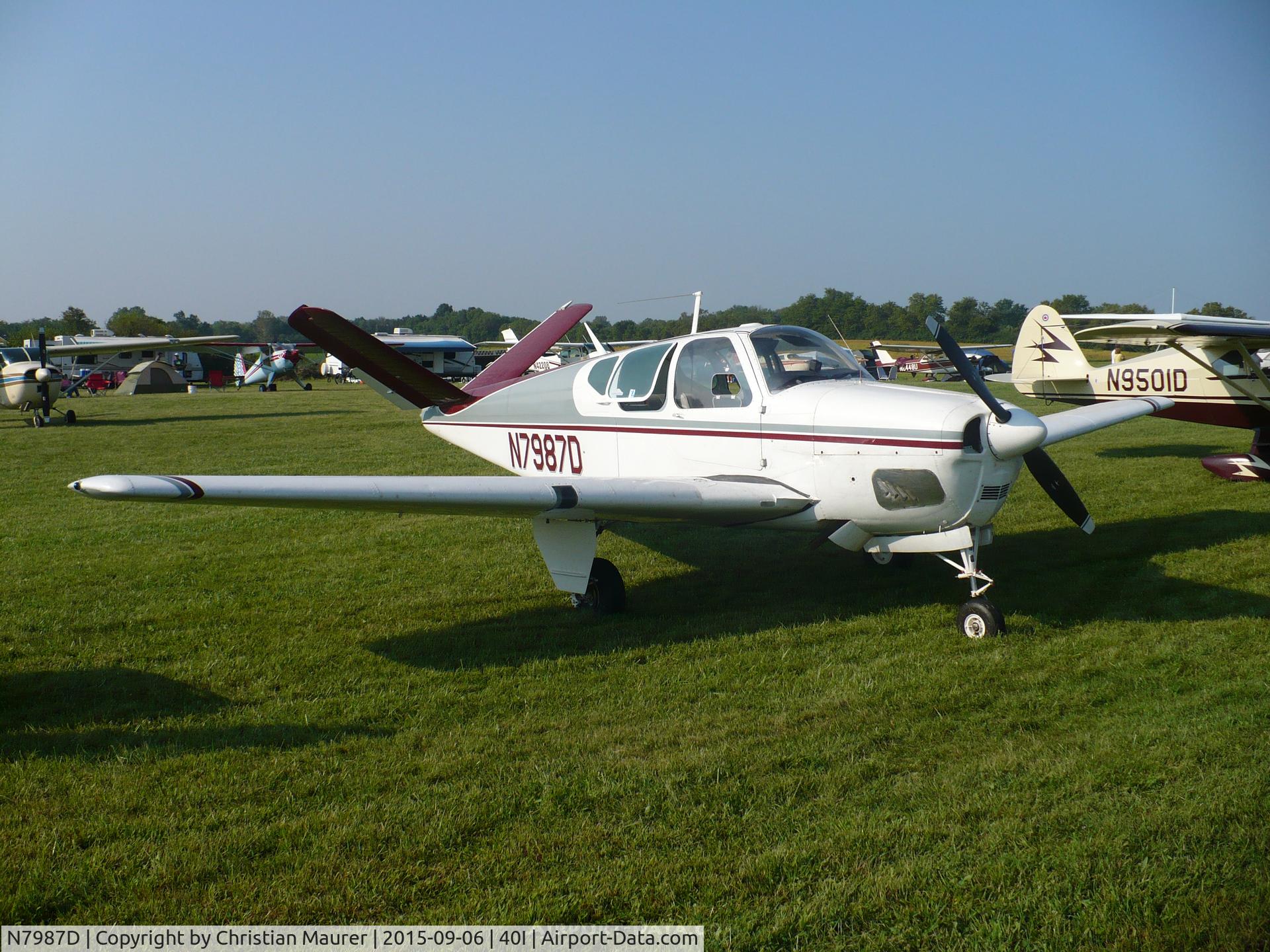 N7987D, 1957 Beech H35 Bonanza C/N D-5273, Beech 35 Bonanza
