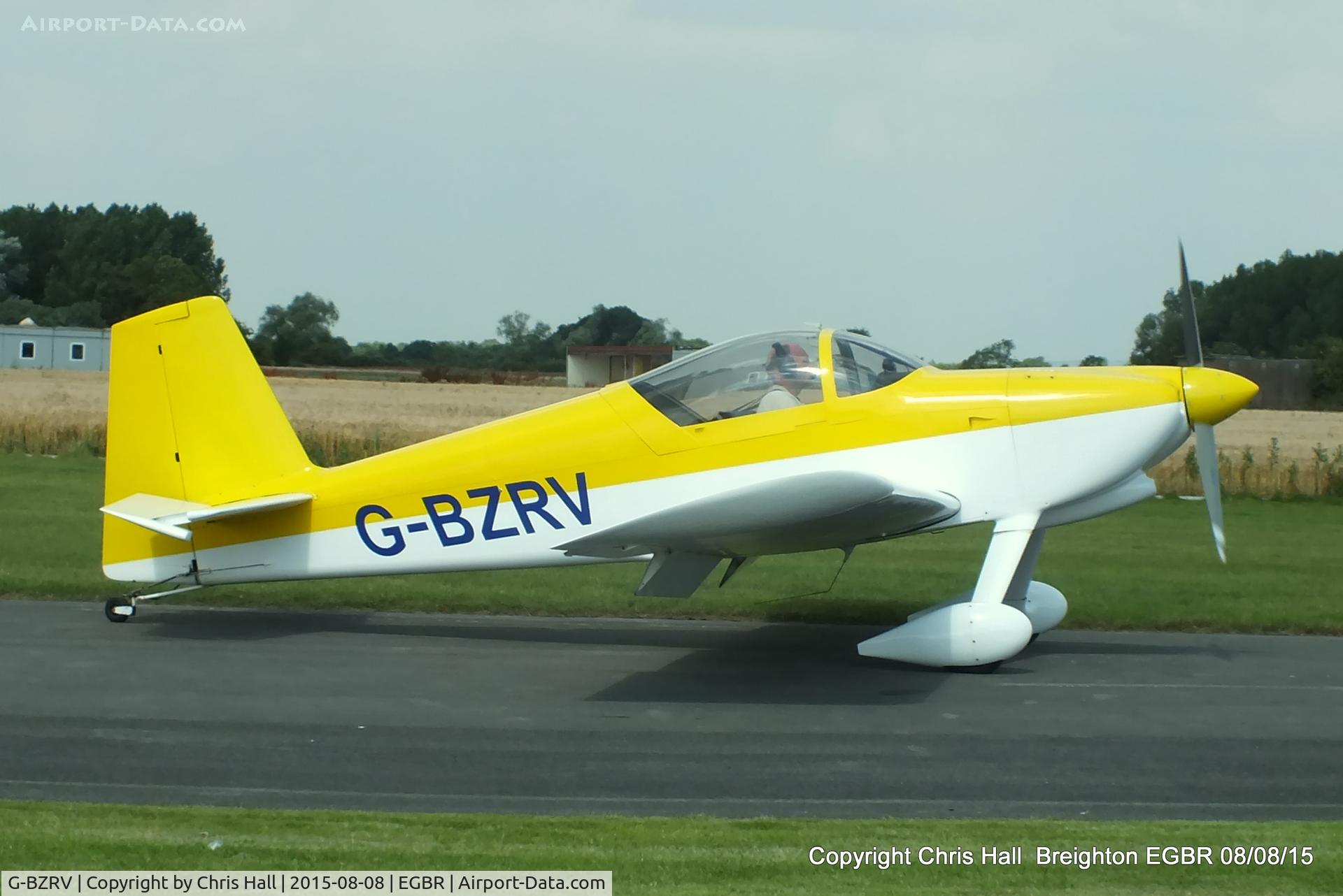 G-BZRV, 2002 Vans RV-6 C/N PFA 181A-13573, at Breighton