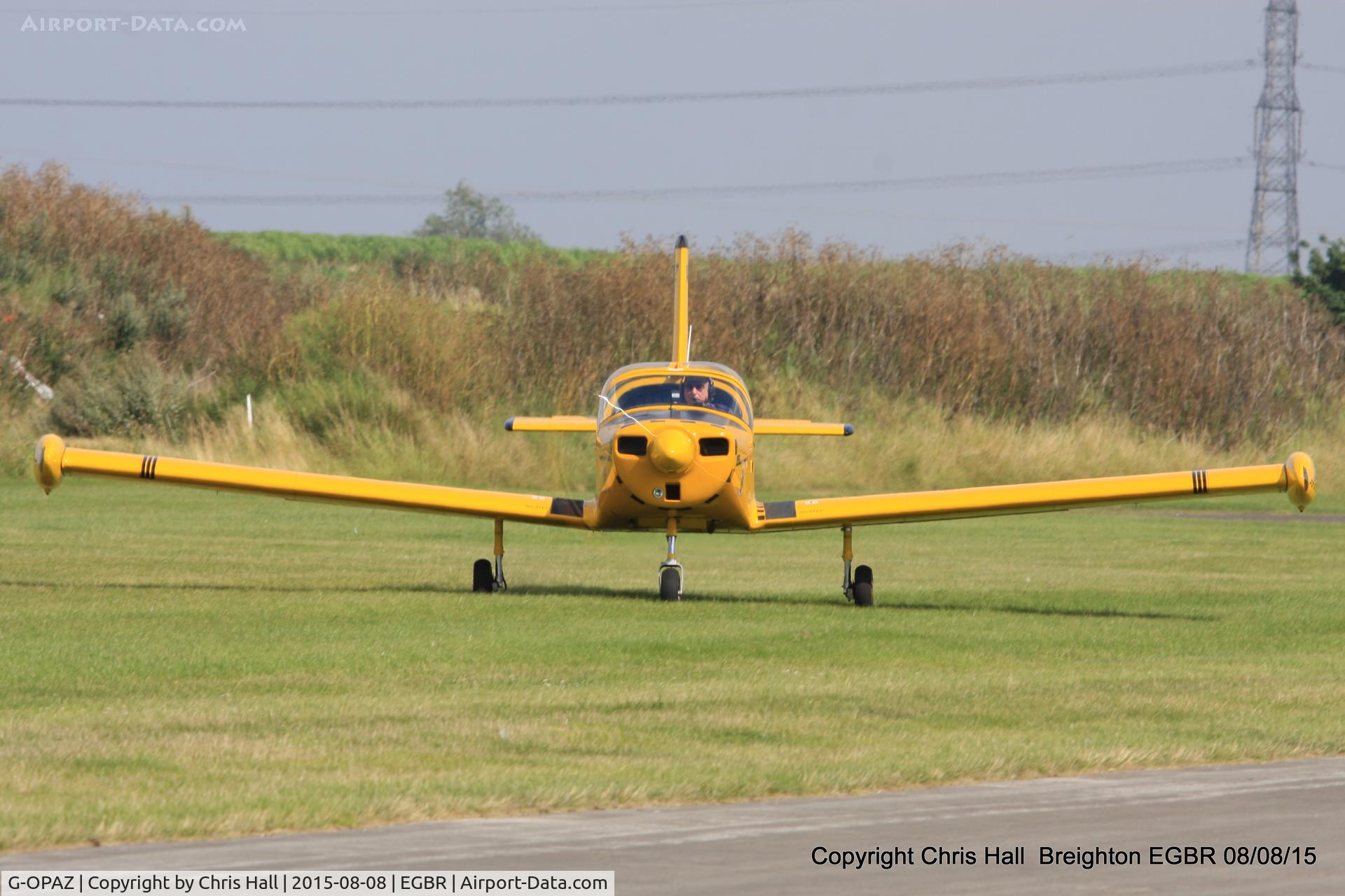 G-OPAZ, 2001 Pazmany PL-2 C/N PFA 069-10673, at Breighton