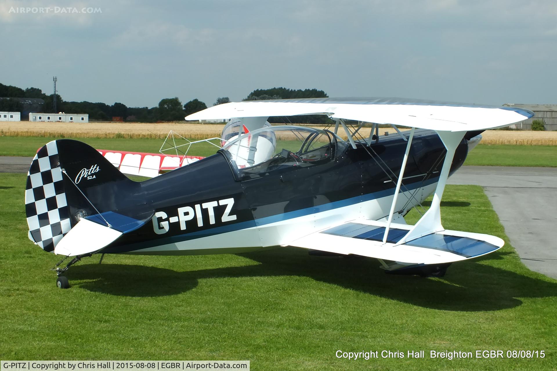 G-PITZ, 1983 Pitts S-2A Special C/N 100ER, at Breighton
