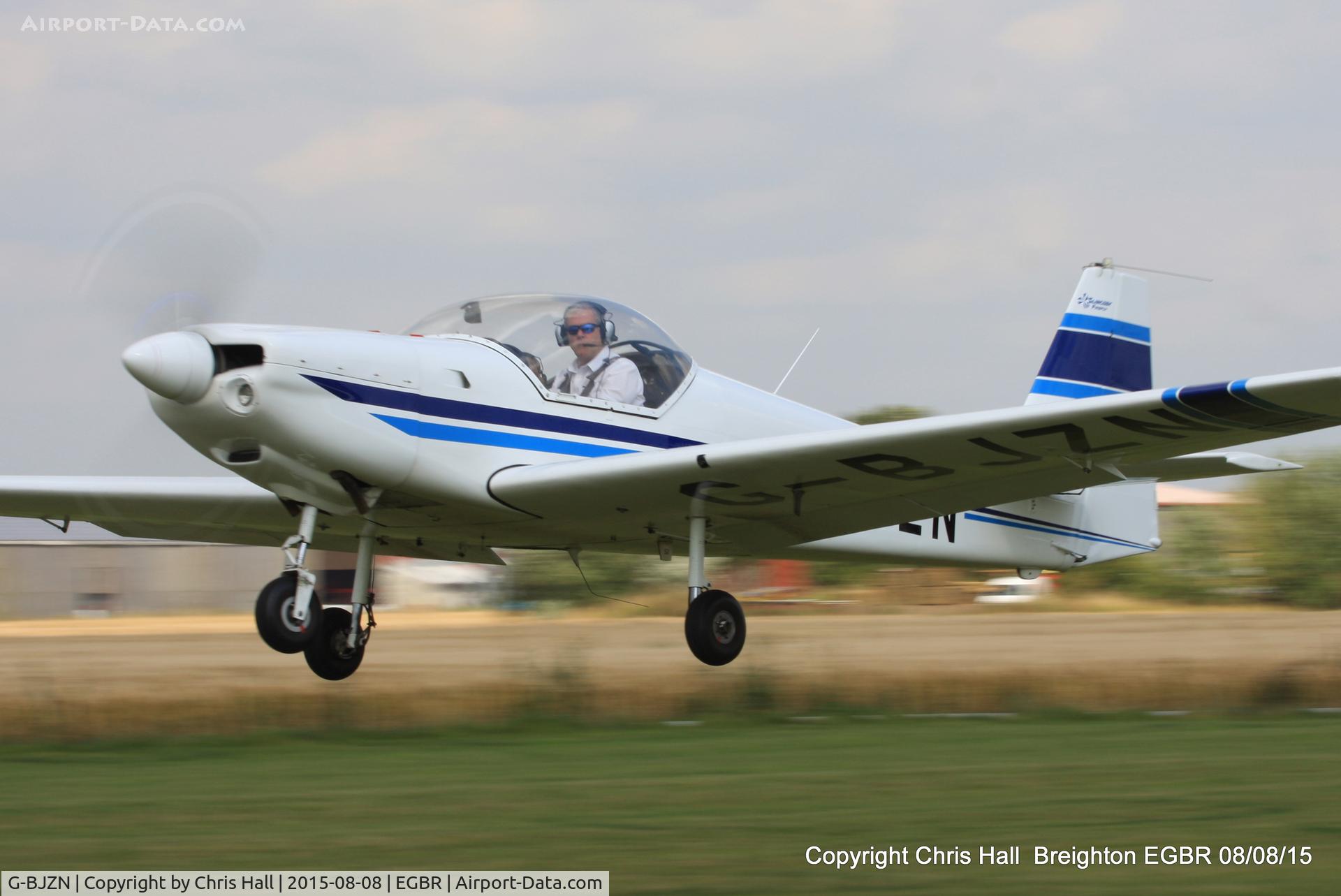 G-BJZN, 1982 Slingsby T-67A Firefly C/N 1997, at Breighton