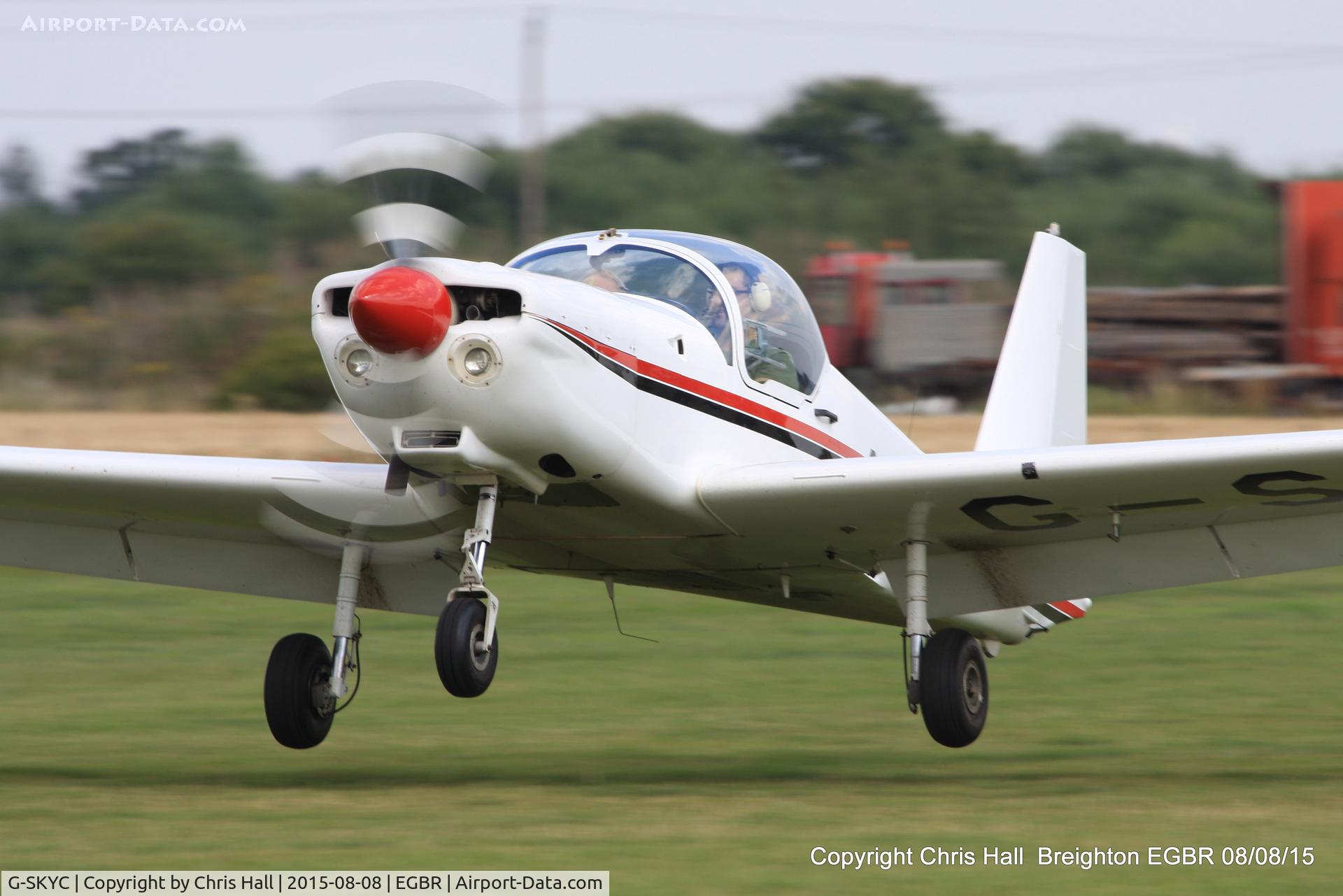 G-SKYC, 1984 Slingsby T-67M Firefly C/N 2009, at Breighton