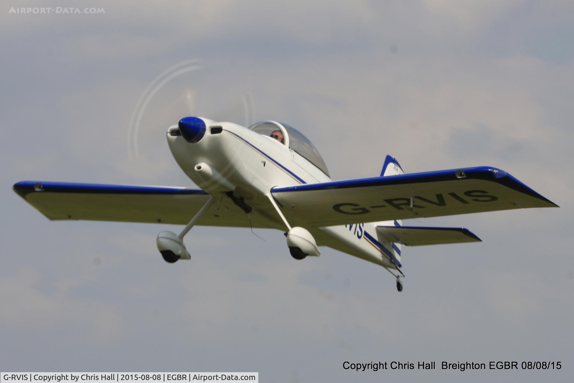 G-RVIS, 2003 Vans RV-8 C/N PFA 303-14031, at Breighton