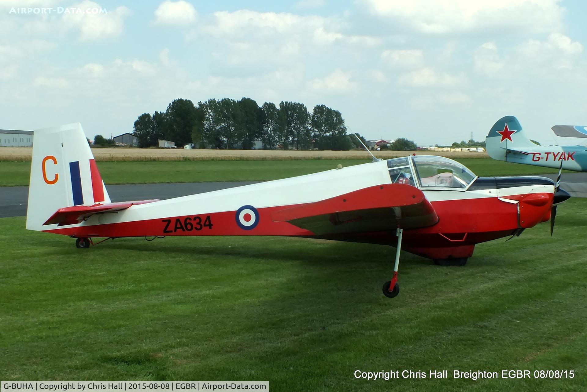 G-BUHA, 1980 Slingsby T-61F Venture T2 C/N 1970, at Breighton