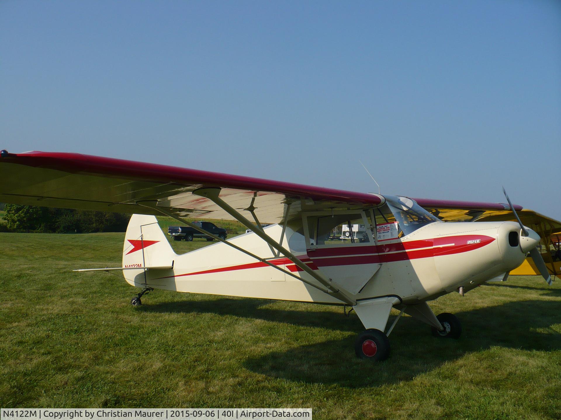 N4122M, Piper PA-12 Super Cruiser C/N 12-3020, Piper Super Cruiser