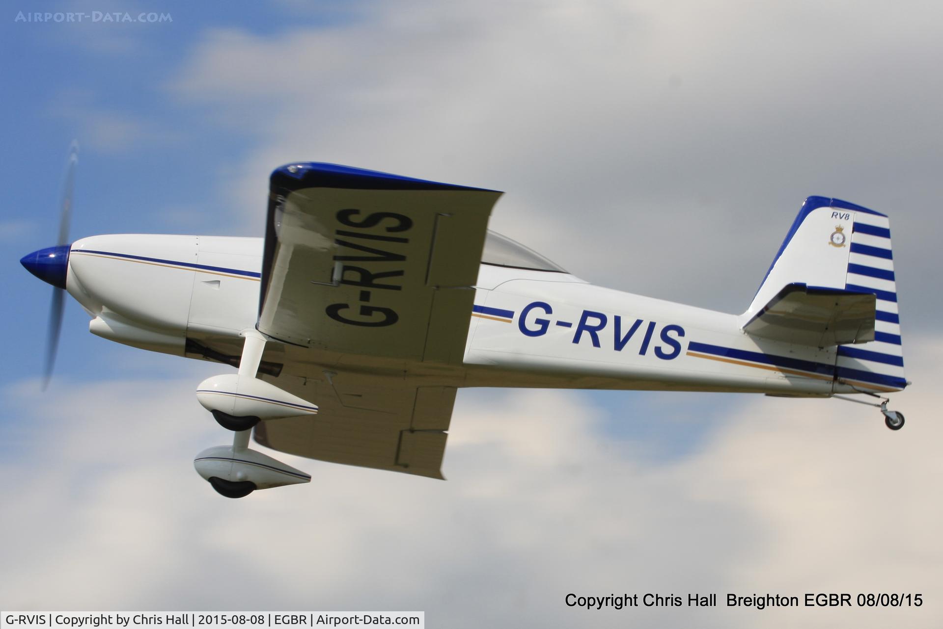 G-RVIS, 2003 Vans RV-8 C/N PFA 303-14031, at Breighton