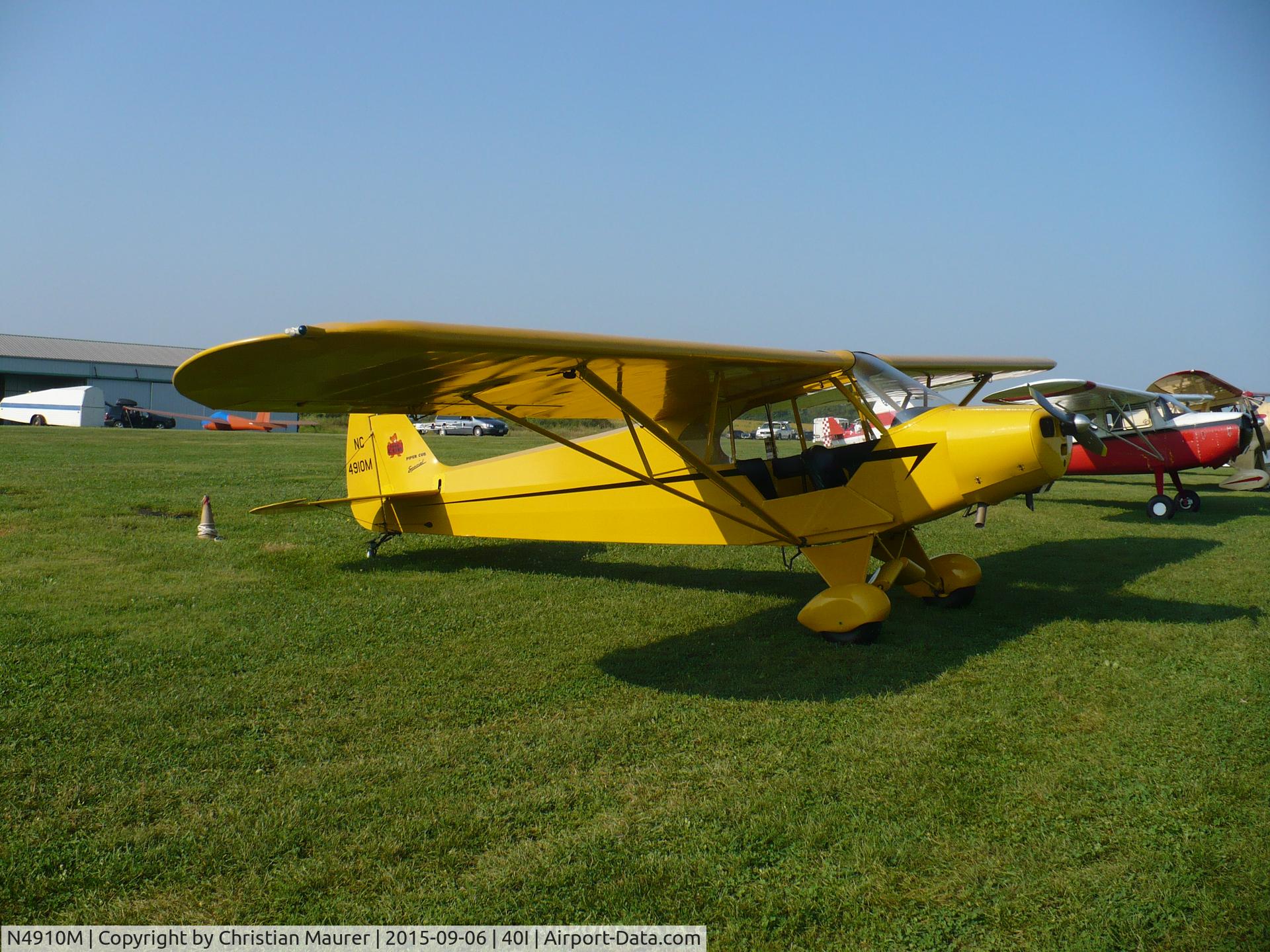 N4910M, 1947 Piper PA-11 Cub Special C/N 11-1641, Piper Cub Super Cruiser