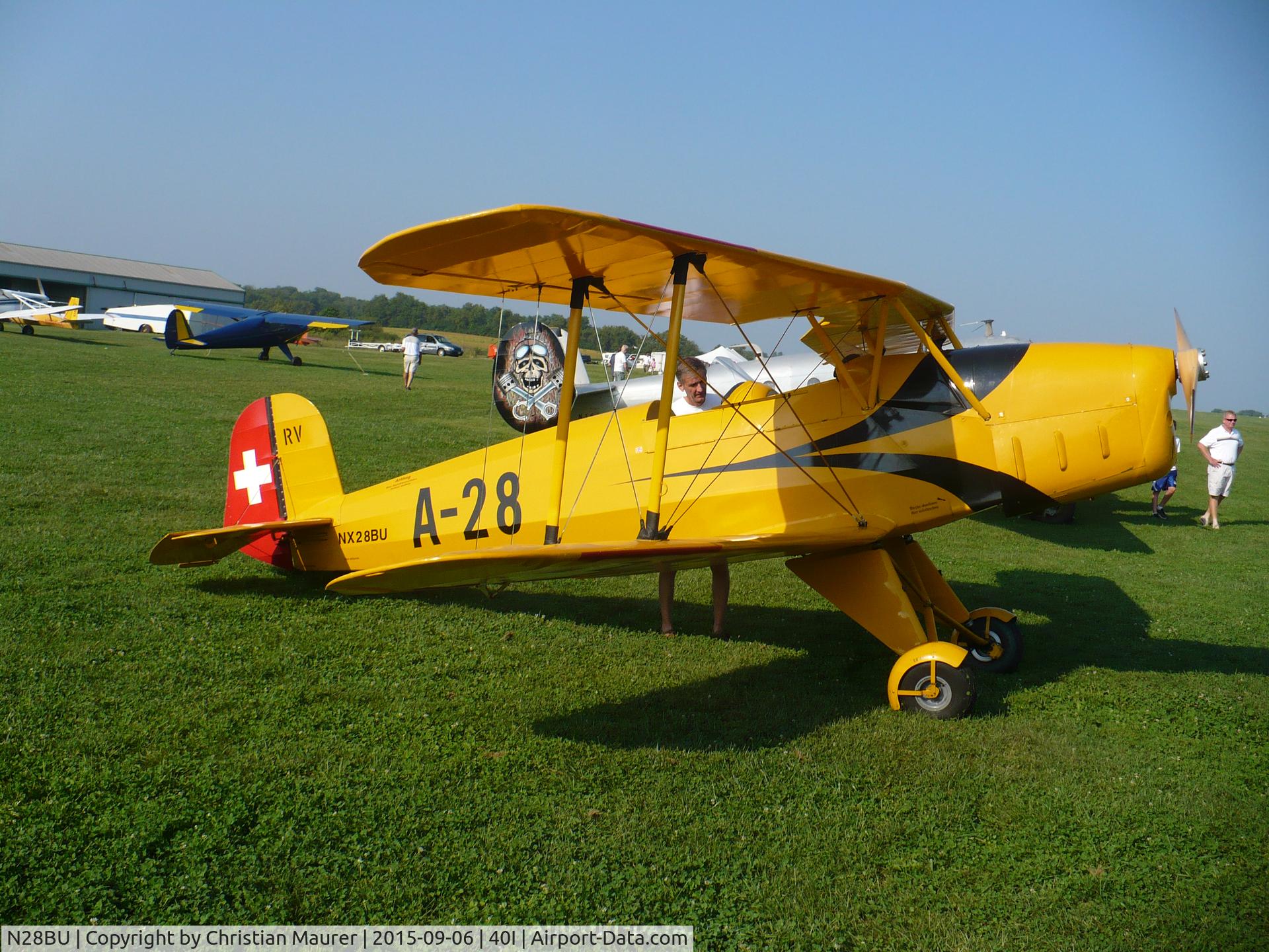 N28BU, 2010 Bucker Bu-131 Jungmann Replica C/N 001, Bucker Jungmann