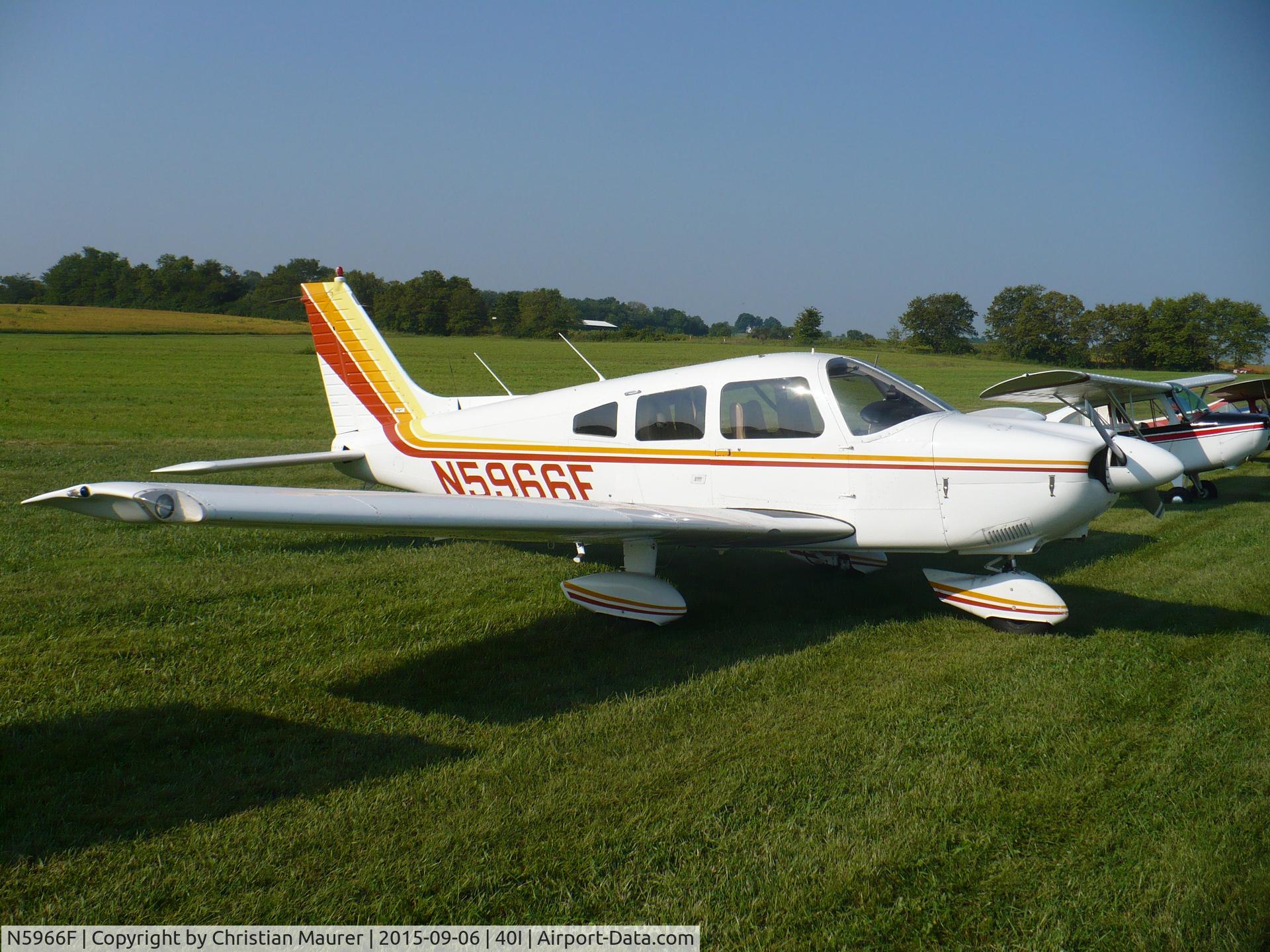 N5966F, 1976 Piper PA-28-181 C/N 28-7790146, Piper Warrior