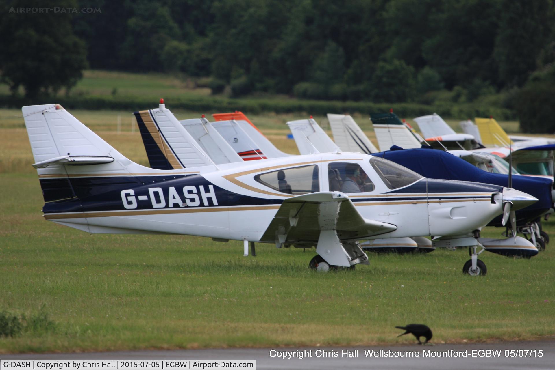 G-DASH, 1975 Rockwell International 112 Commander C/N 237, at Wellesbourne Mountford