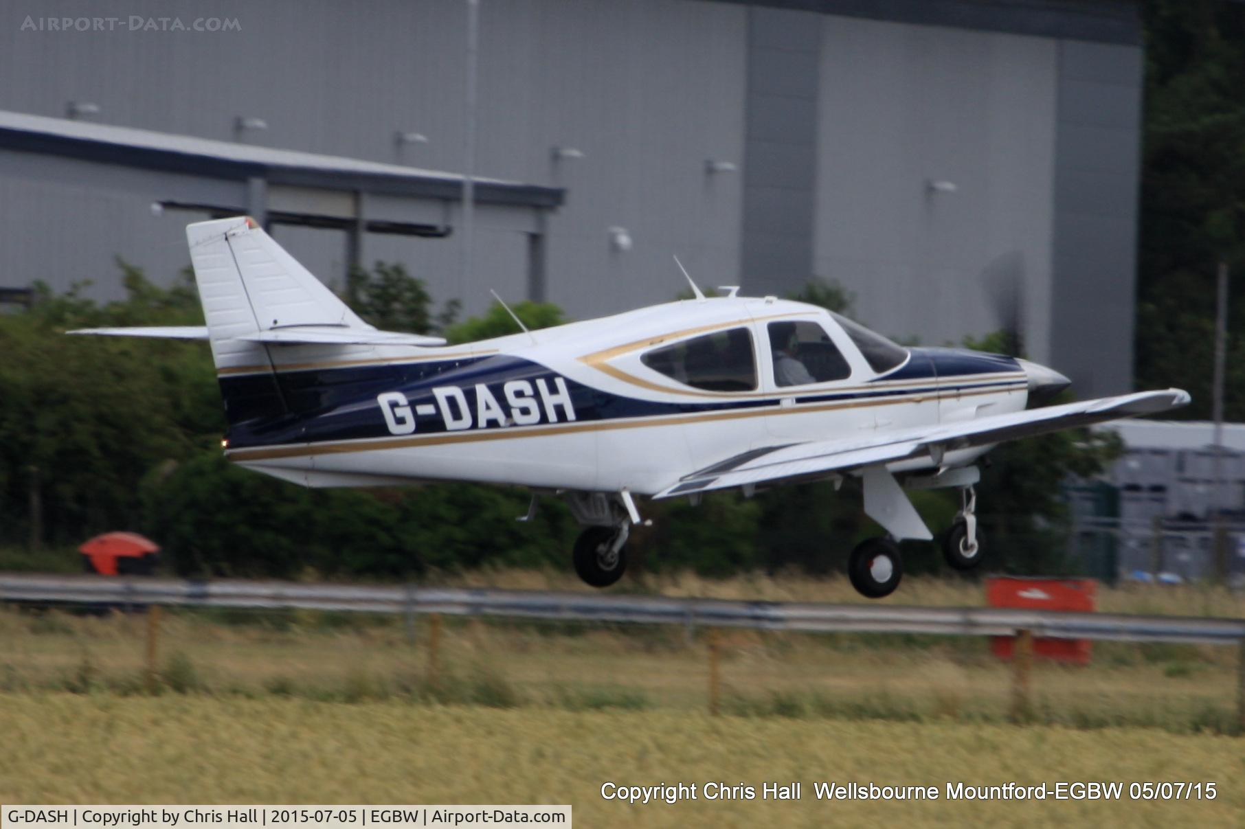 G-DASH, 1975 Rockwell International 112 Commander C/N 237, at Wellesbourne Mountford