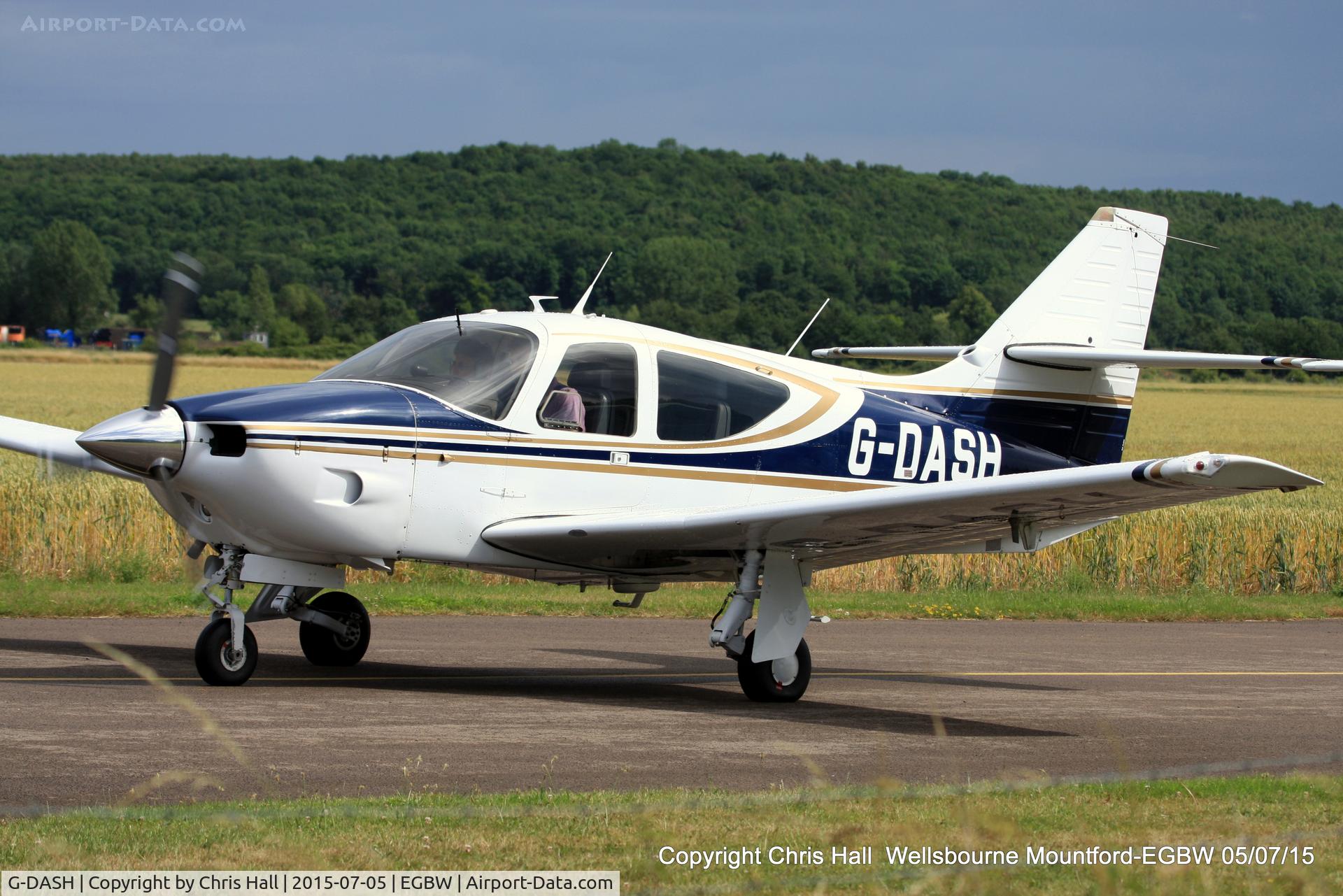 G-DASH, 1975 Rockwell International 112 Commander C/N 237, at Wellesbourne Mountford
