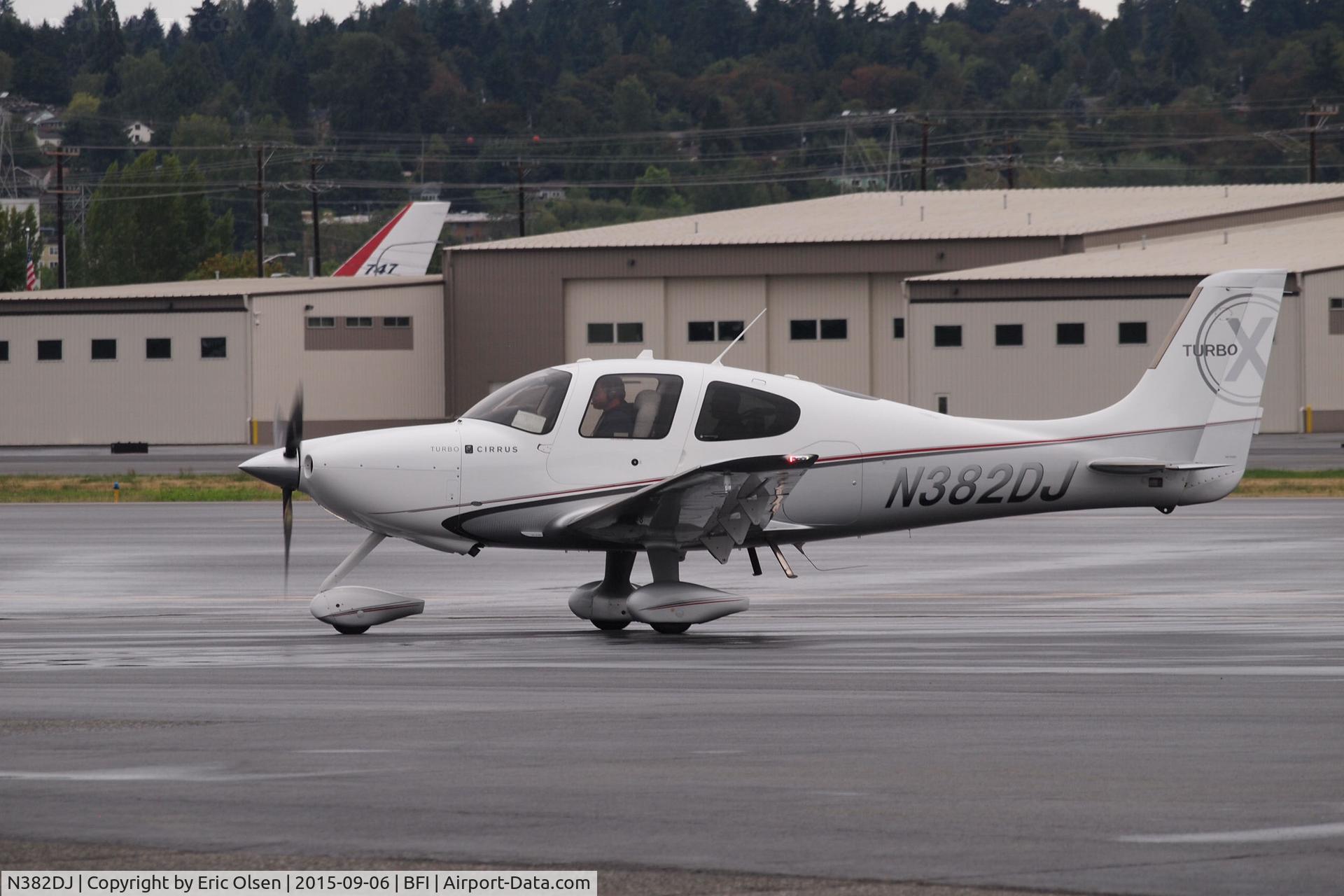 N382DJ, Cirrus SR22 X Turbo C/N 3450, Cirrus SR22 at Boeing Field