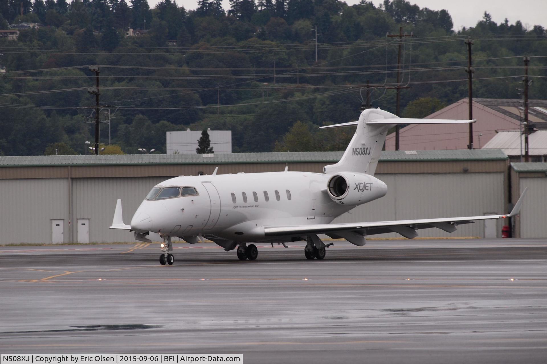 N508XJ, 1997 British Aerospace Avro 146-RJ85A C/N E2318, British Avro at Boeing Field