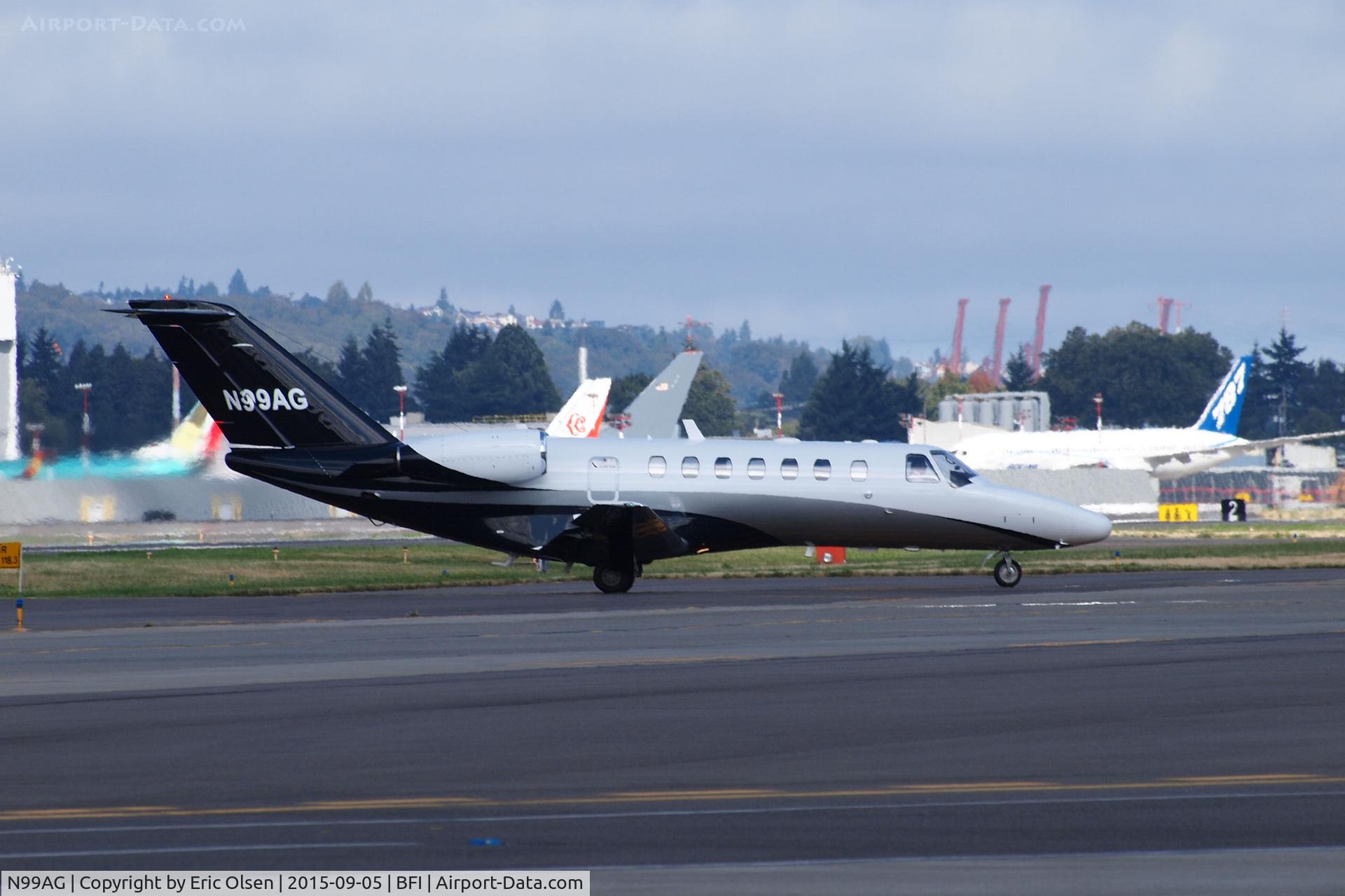 N99AG, 2008 Cessna 525B C/N 525B0258, 2008 Cessna at Boeing Field
