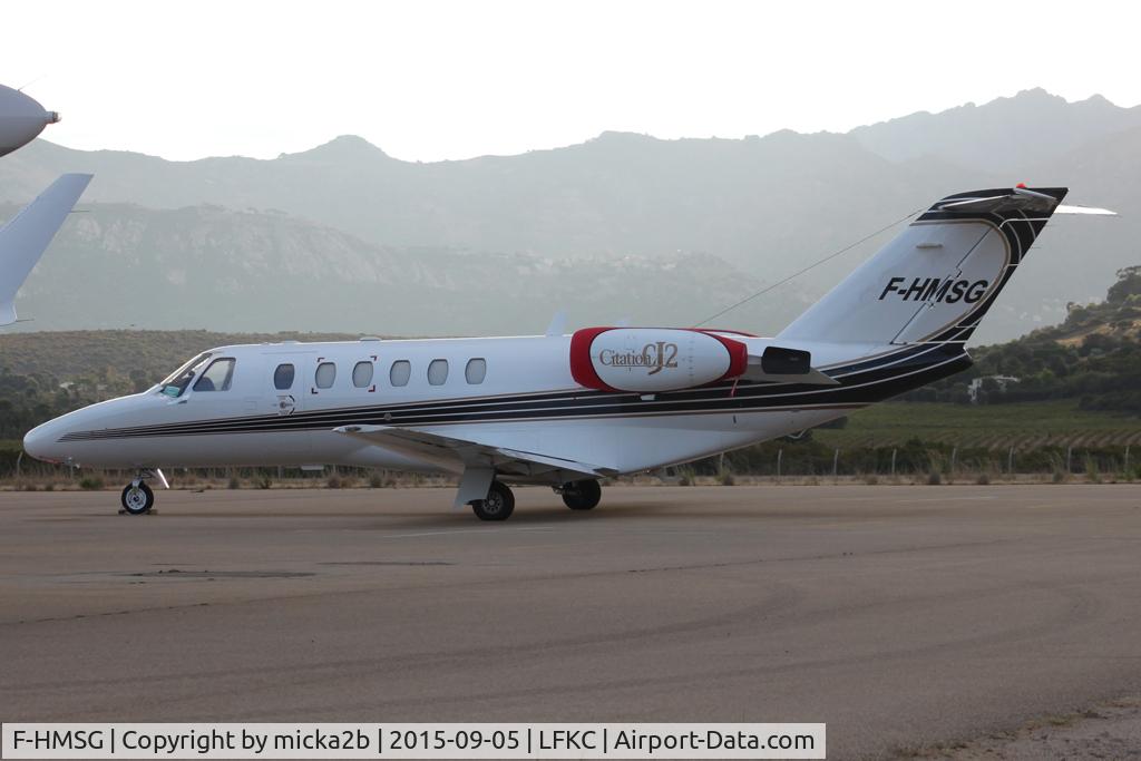 F-HMSG, 2001 Cessna 525A Citation CJ2 C/N 525A-0033, Parked