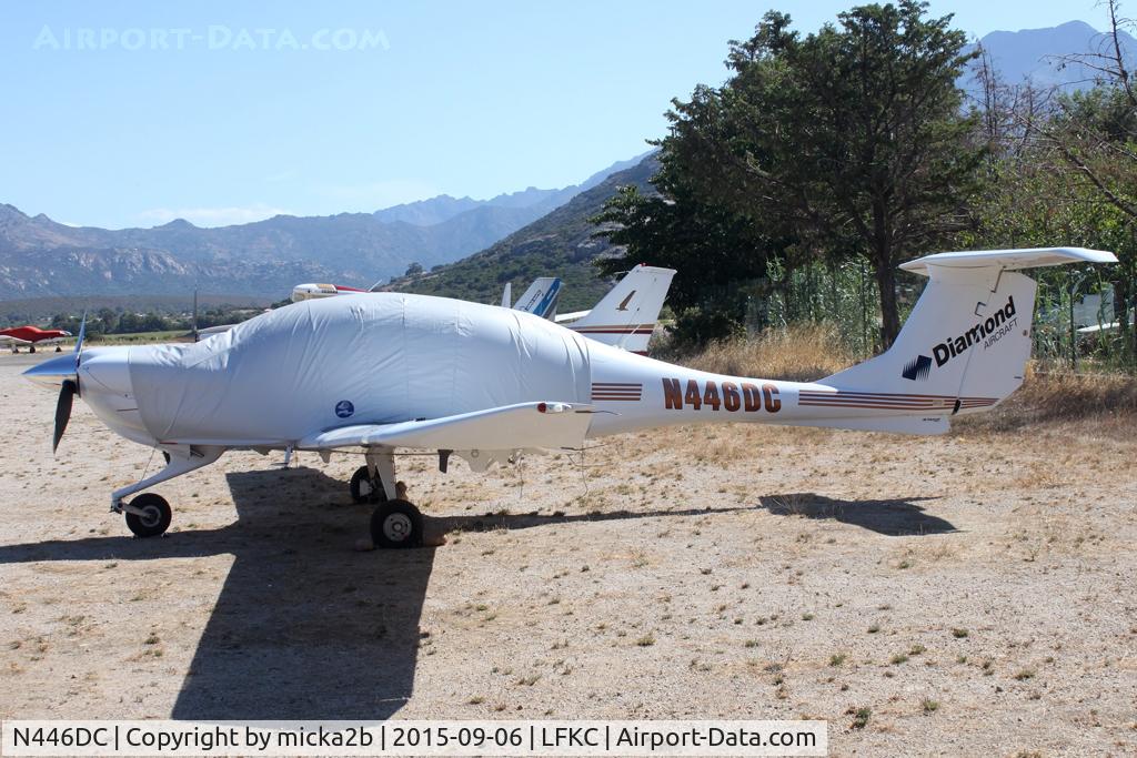 N446DC, 2004 Diamond DA-40 Diamond Star C/N 40.446, Parked