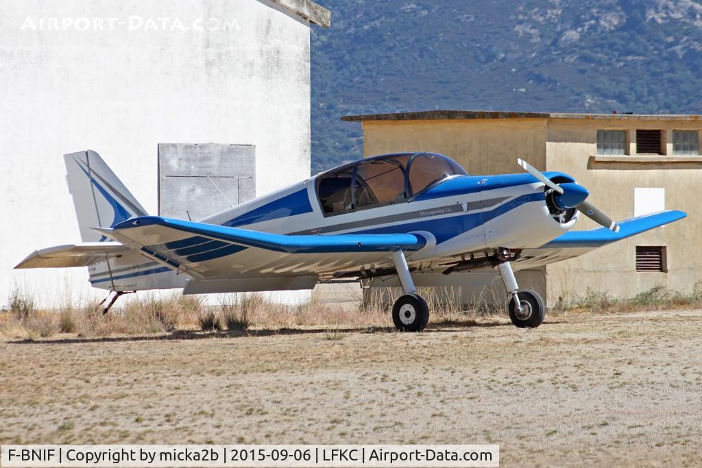 F-BNIF, SAN Jodel D-140E Mousquetaire IV C/N 168, Parked