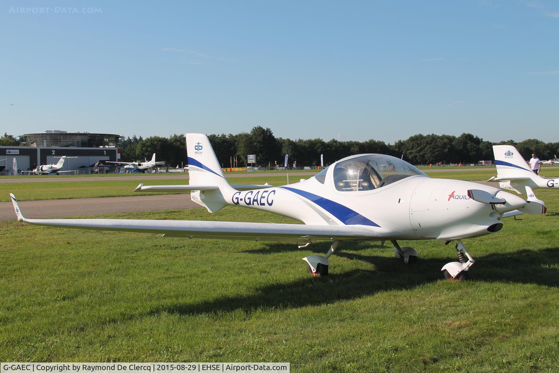 G-GAEC, 2014 Aquila A211 C/N AT01-100A-312, Seppe/Breda airshow.