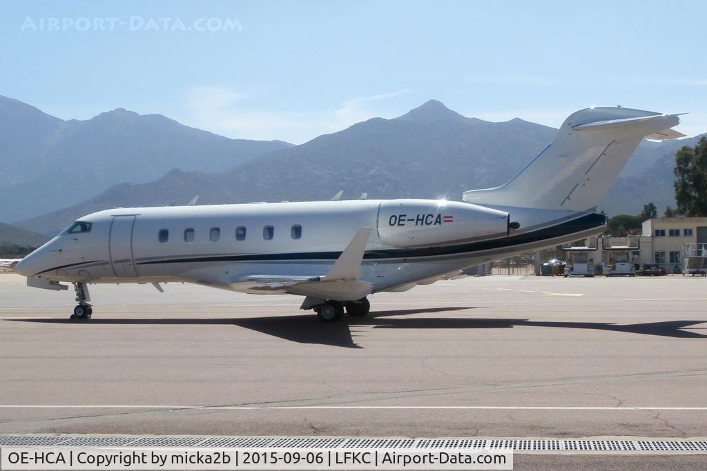 OE-HCA, 2009 Bombardier Challenger 300 (BD-100-1A10) C/N 20274, Parked