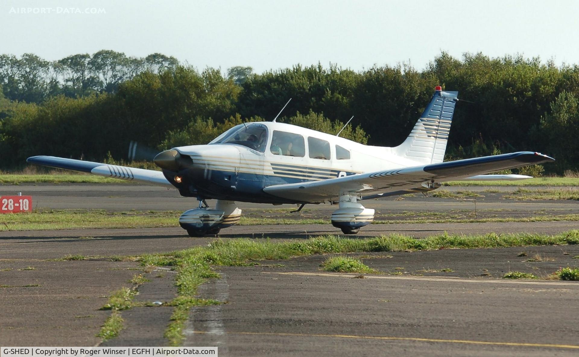 G-SHED, 1978 Piper PA-28-181 Cherokee Archer II C/N 28-7890068, Visiting Archer II.