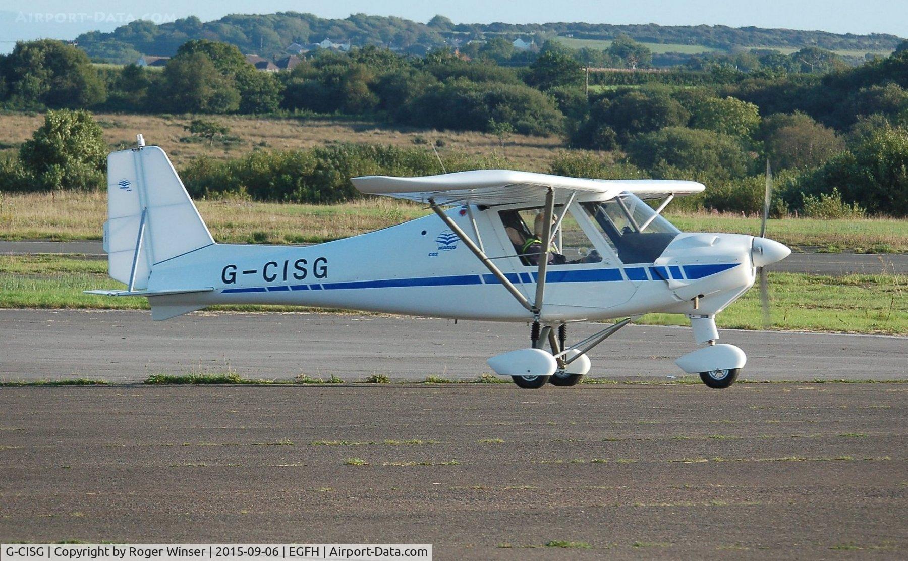 G-CISG, 2015 Comco Ikarus C42 FB80 C/N 1506-7397, Visiting C42.