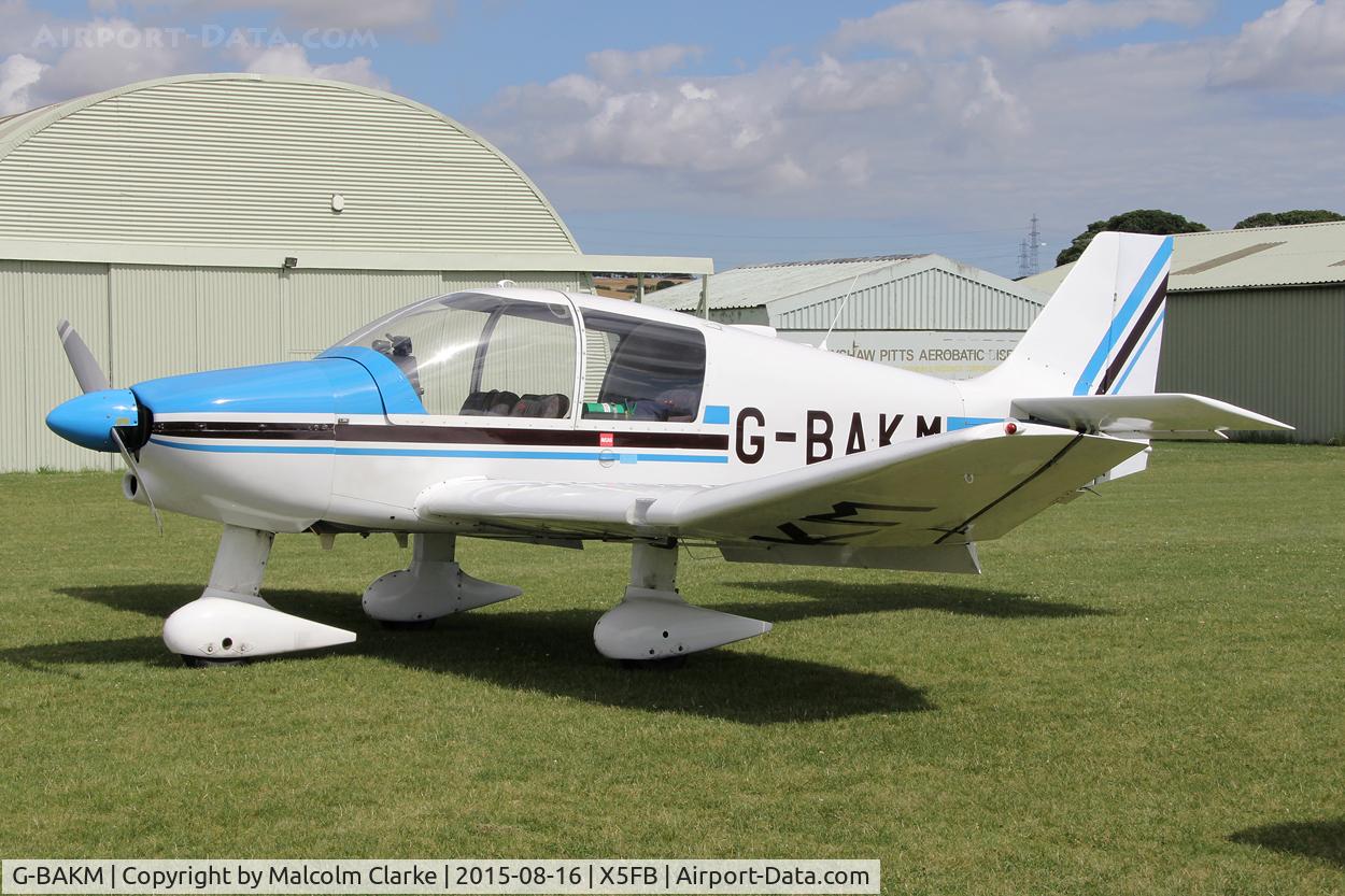 G-BAKM, 1972 Robin DR-400-140 Major C/N 755, Robin DR-400-140 Major, Fishburn Airfield, August 16th 2015.
