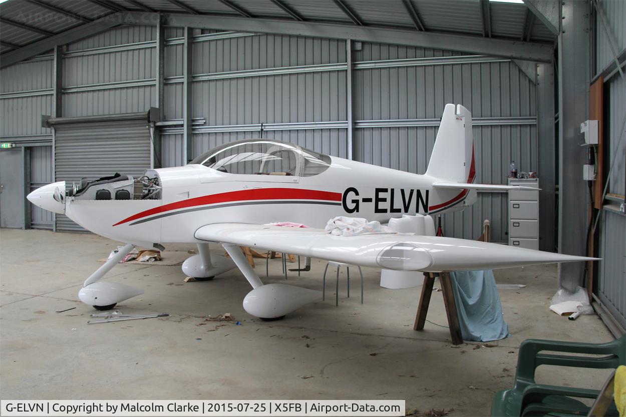G-ELVN, 2013 Vans RV-7 C/N LAA 323-14930, Vans RV-7A, a Fishburn Airfield resident, July 25th 2015.