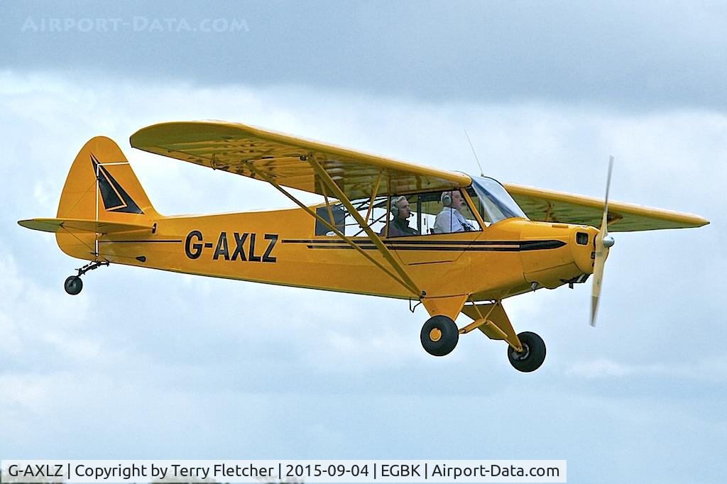 G-AXLZ, 1952 Piper L-18C Super Cub C/N 18-2052, At 2015 LAA Rally