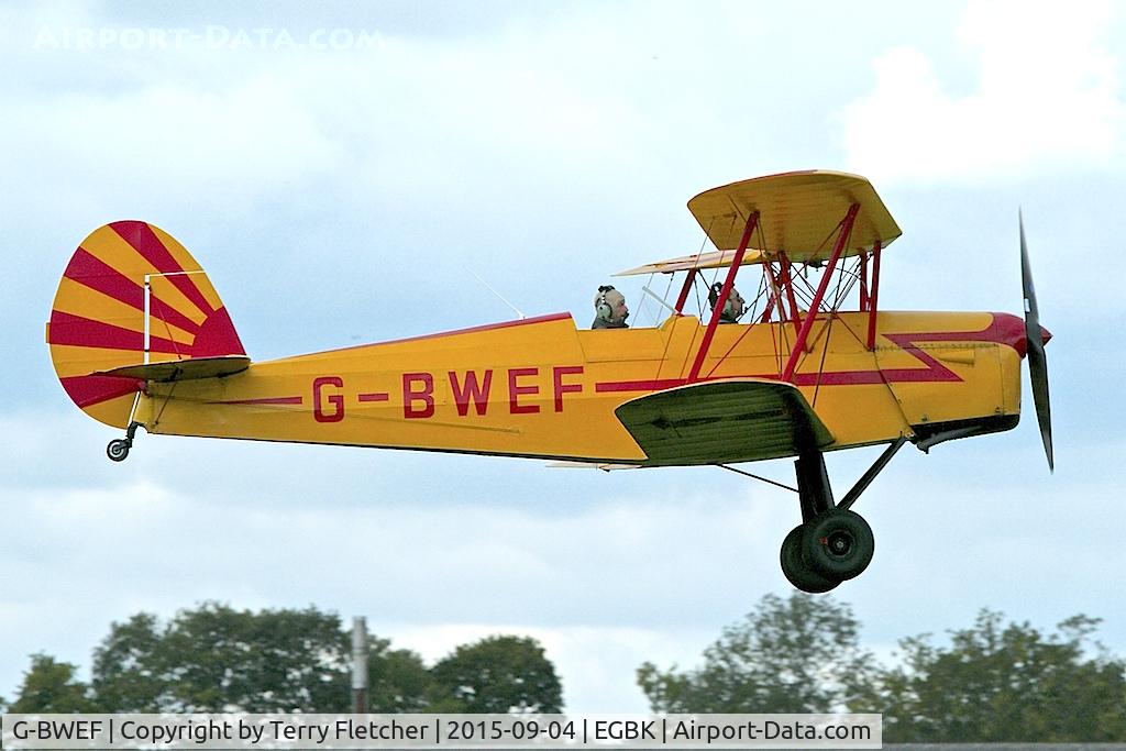 G-BWEF, 1946 Stampe-Vertongen SV-4C C/N 208, At 2015 LAA Rally