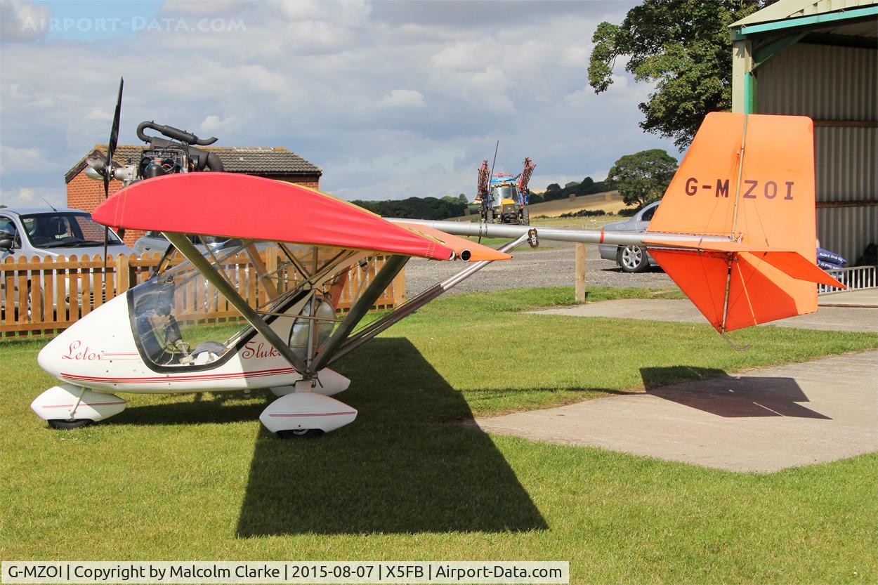 G-MZOI, 1999 Letov LK-2M Sluka C/N PFA 263-13238, Letov LK-2M Sluka, a Fishburn Airfield resident, August 7th 2015.