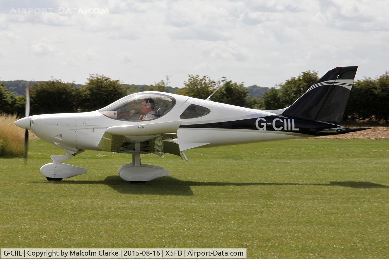 G-CIIL, 2014 BRM Aero Bristell NG5 Speed Wing C/N LAA 385-15275, Bristell NG5 Speed Wing, a second recent self build of this aircraft type at Fishburn Airfield. August 8th 2015.