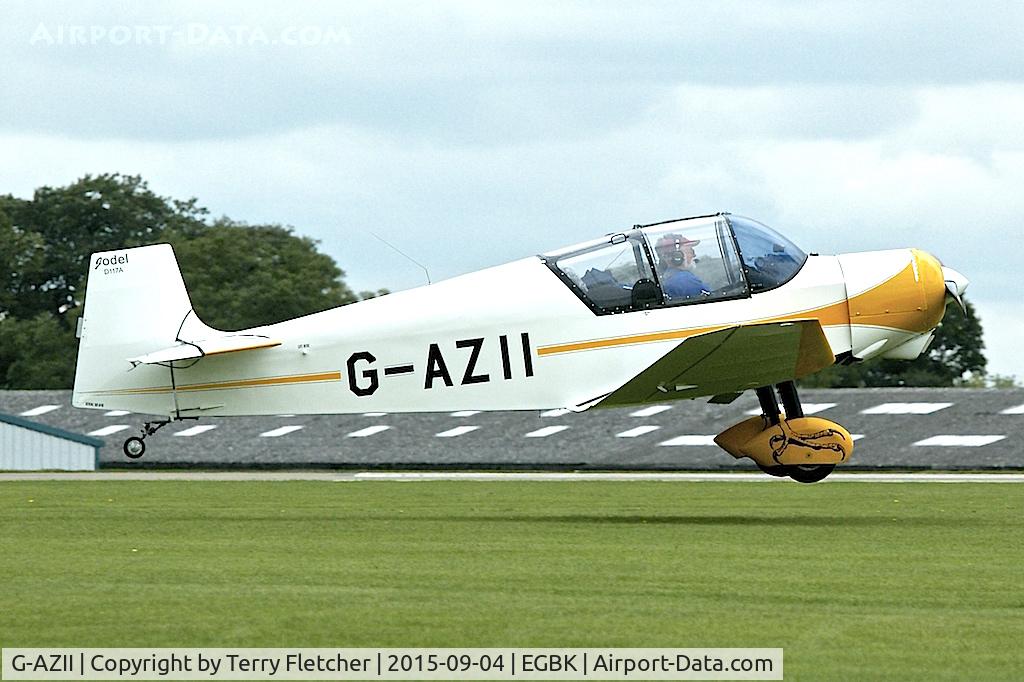 G-AZII, 1958 Jodel D-117A C/N 848, At 2015 LAA Rally