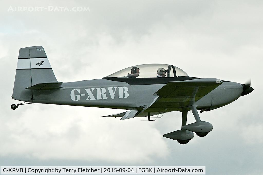 G-XRVB, 2008 Vans RV-8 C/N PFA 303-14190, At 2015 LAA Rally