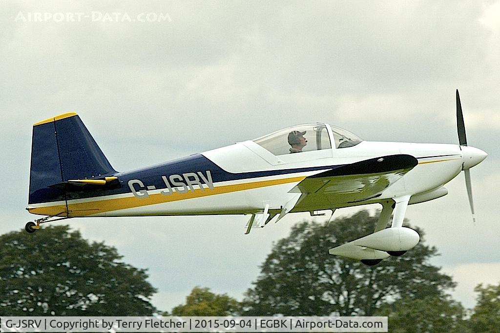 G-JSRV, 2006 Vans RV-6 C/N PFA 181A-14407, At 2015 LAA Rally