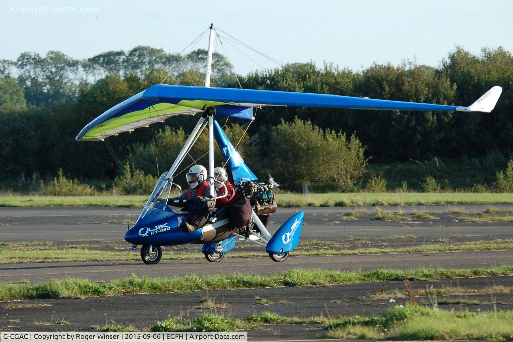 G-CGAC, 2009 P&M Aviation Quik GT450 C/N 8455, Visiting Quik GT-450.