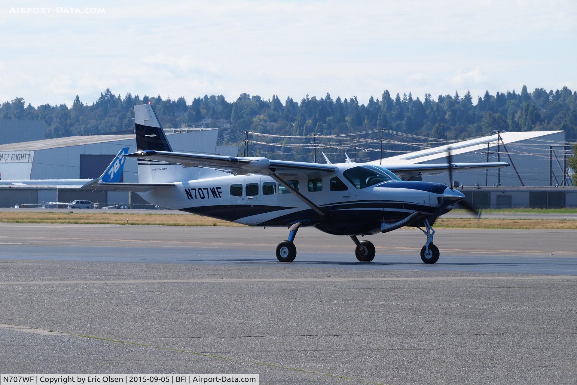 N707WF, 2014 Cessna 208 C/N 20800562, Cessna 208 Taxing out for takeoff.