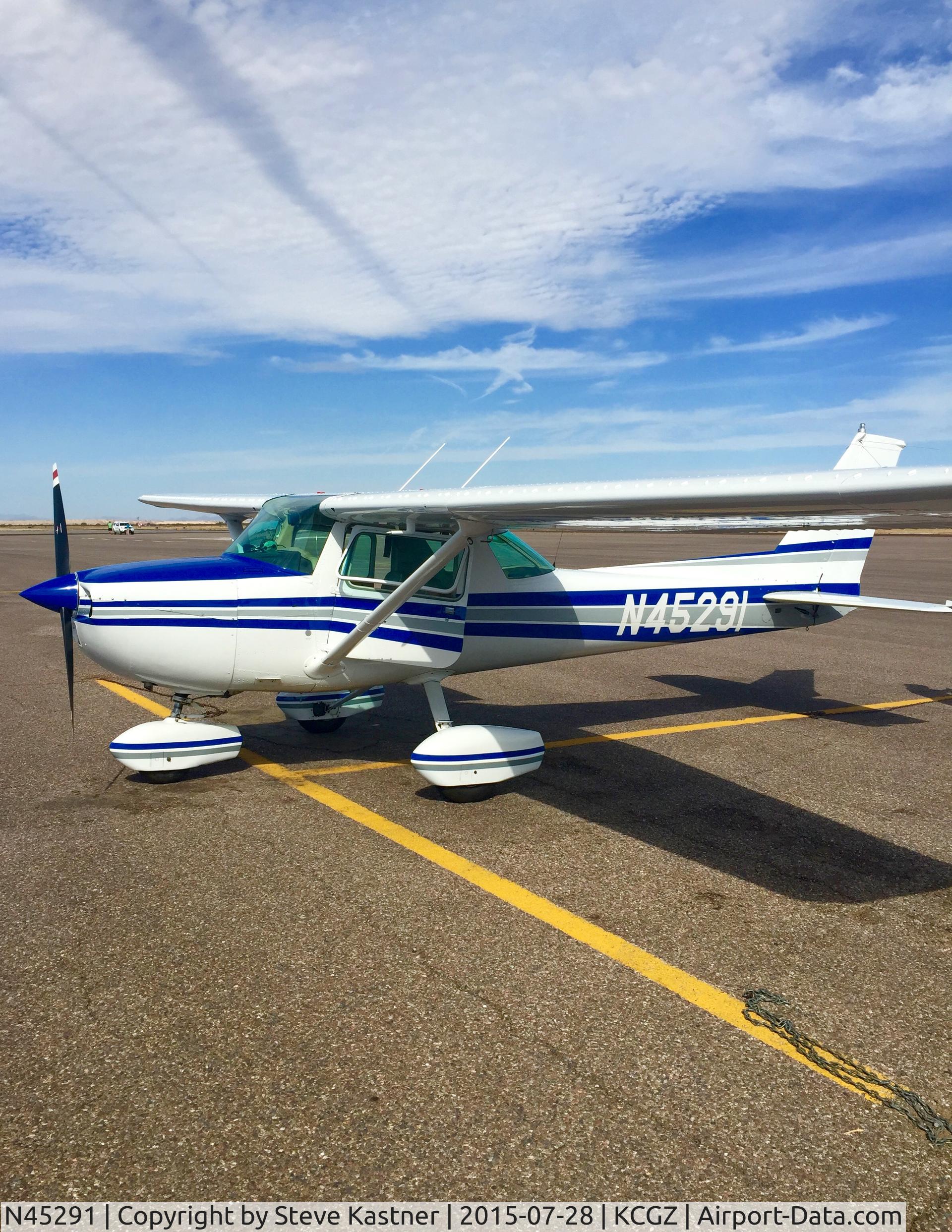 N45291, 1975 Cessna 150M C/N 15076827, Ferry flight to KDWH