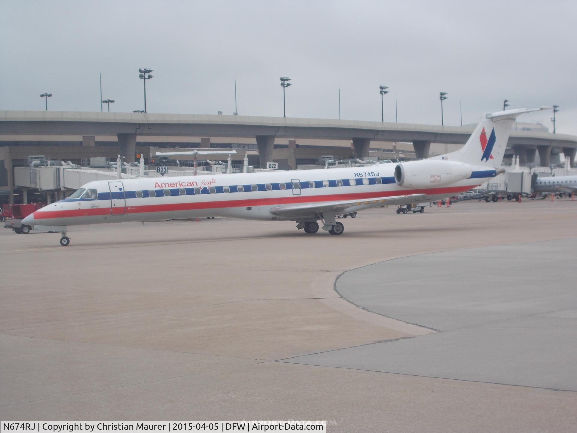 N674RJ, 2004 Embraer ERJ-145LR (EMB-145LR) C/N 14500801, ERJ-145LR Operated by Envoy