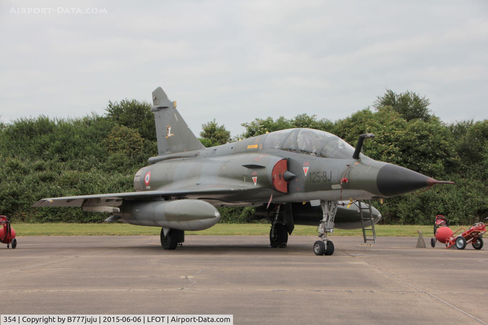 354, Dassault Mirage 2000N C/N 319, at Tours