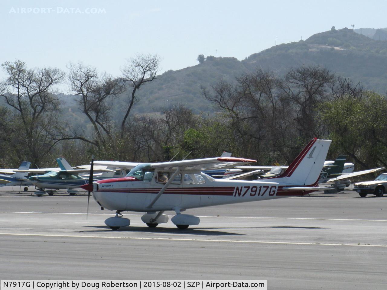 N7917G, 1970 Cessna 172L C/N 17259617, 1970 Cessna 172L SKYHAWK, Lycoming O-320-E2D 150 Hp, taxi across 22