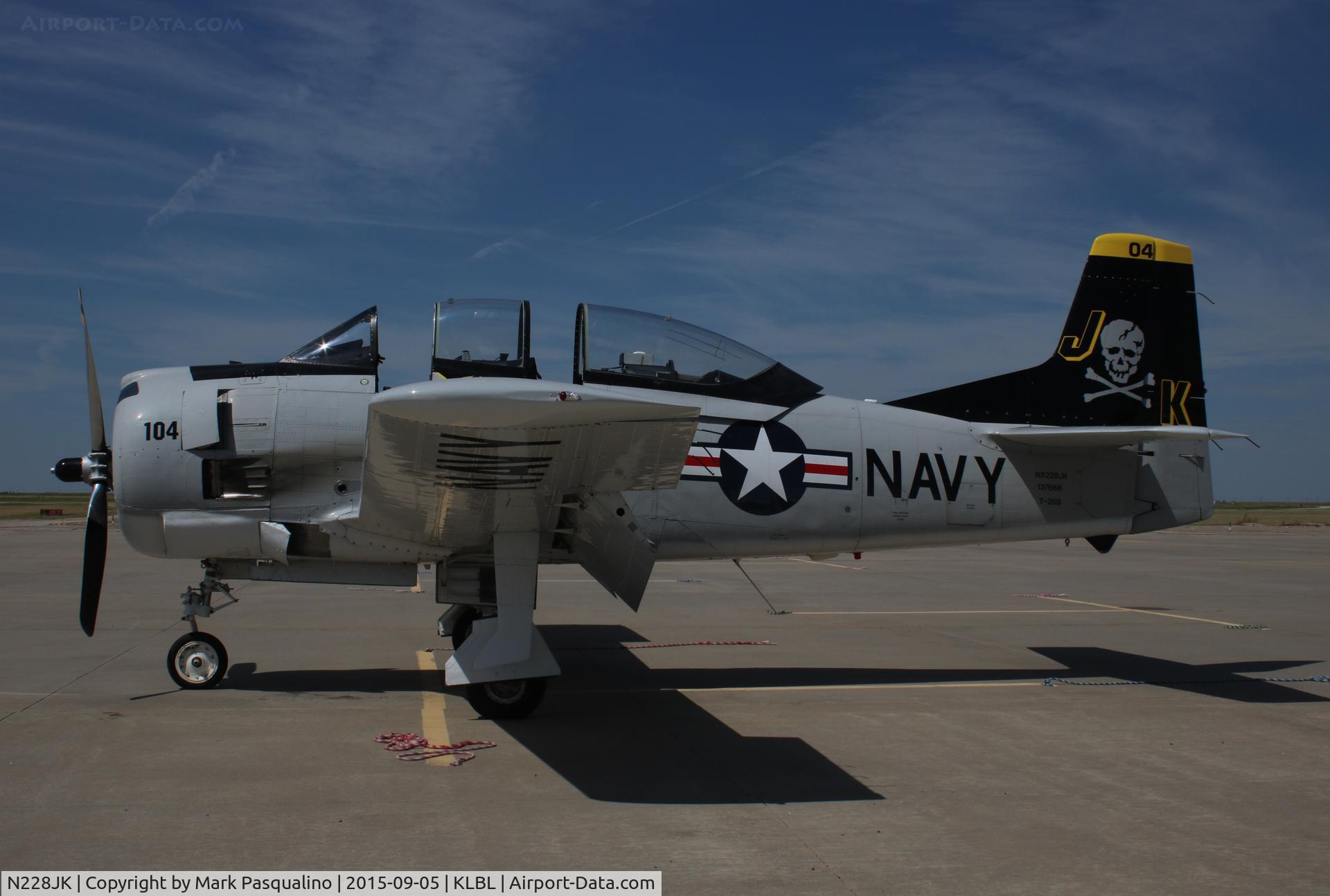 N228JK, 1955 North American T-28B Trojan C/N 200-31 (137668), North American T-28B