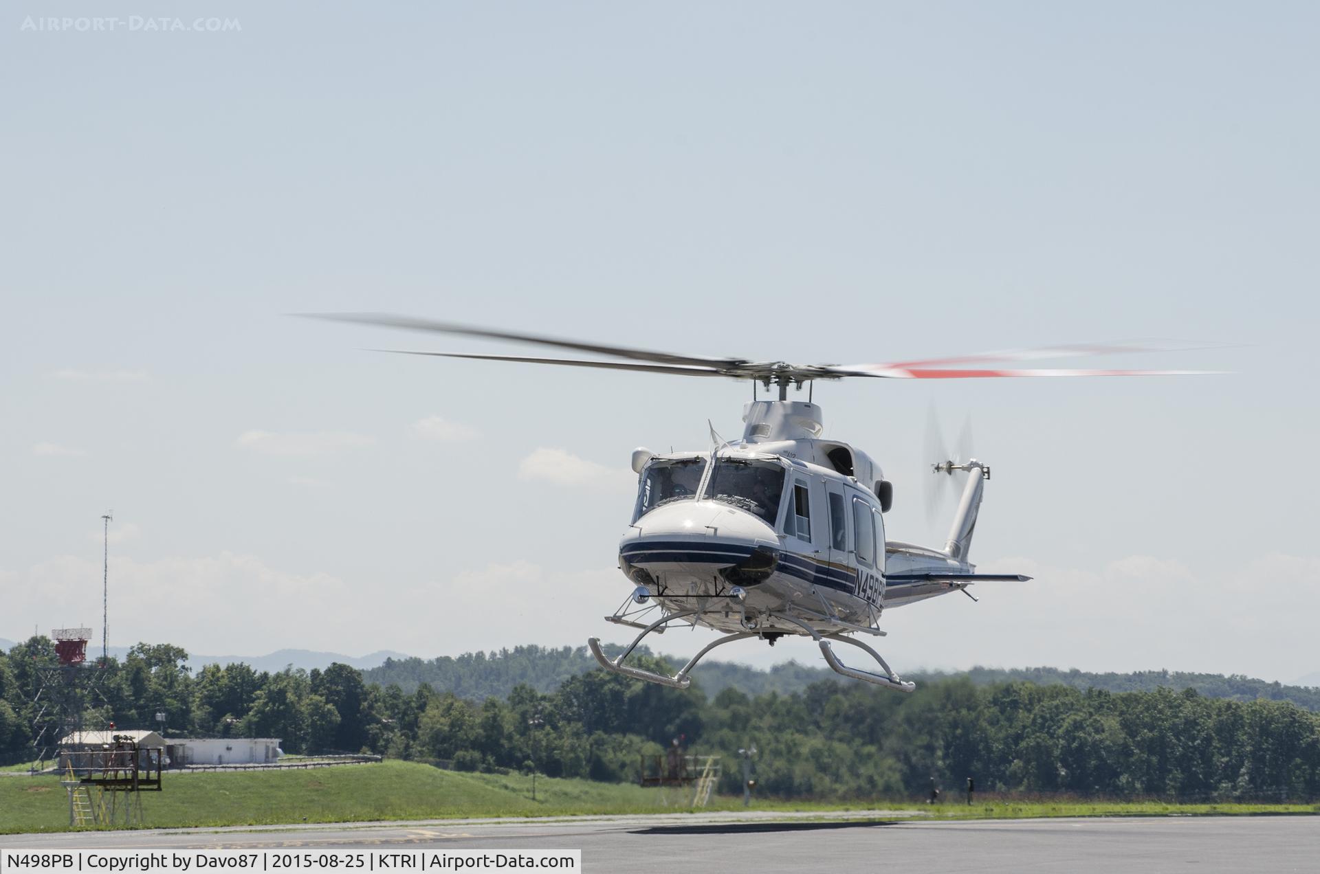 N498PB, 2013 Bell 412EP C/N 36649, Pilots performed multiple spins (left and right) while hovering less than ten feet above the tarmac.