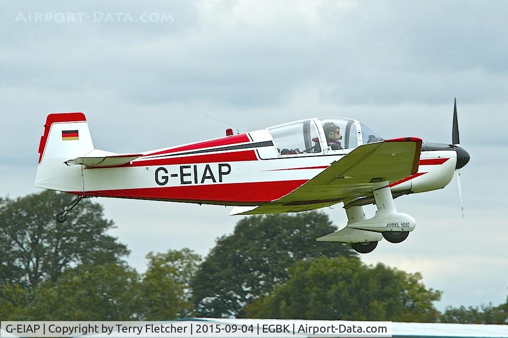 G-EIAP, 1962 Jodel DR-1050 Ambassadeur C/N 356, At 2015 LAA Rally at Sywell