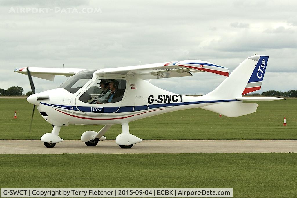 G-SWCT, 2008 Flight Design CTSW C/N 07.11.05, At 2015 LAA Rally at Sywell
