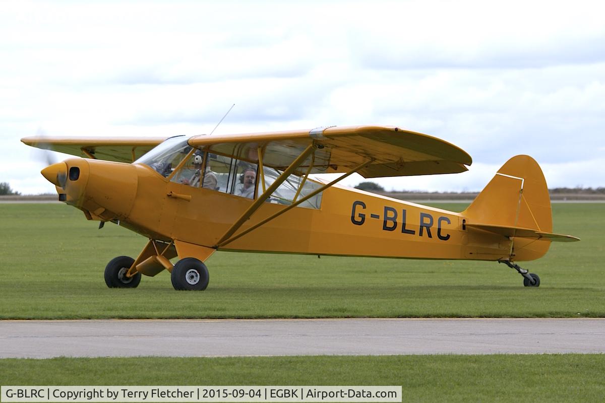 G-BLRC, 1954 Piper L-21B Super Cub (PA-18-135) C/N 18-3602, At 2015 LAA Rally at Sywell